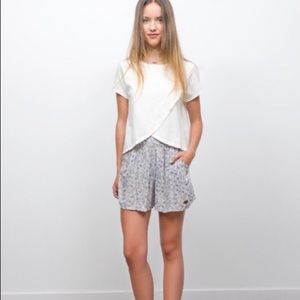 Double Agent high waisted cactus shorts